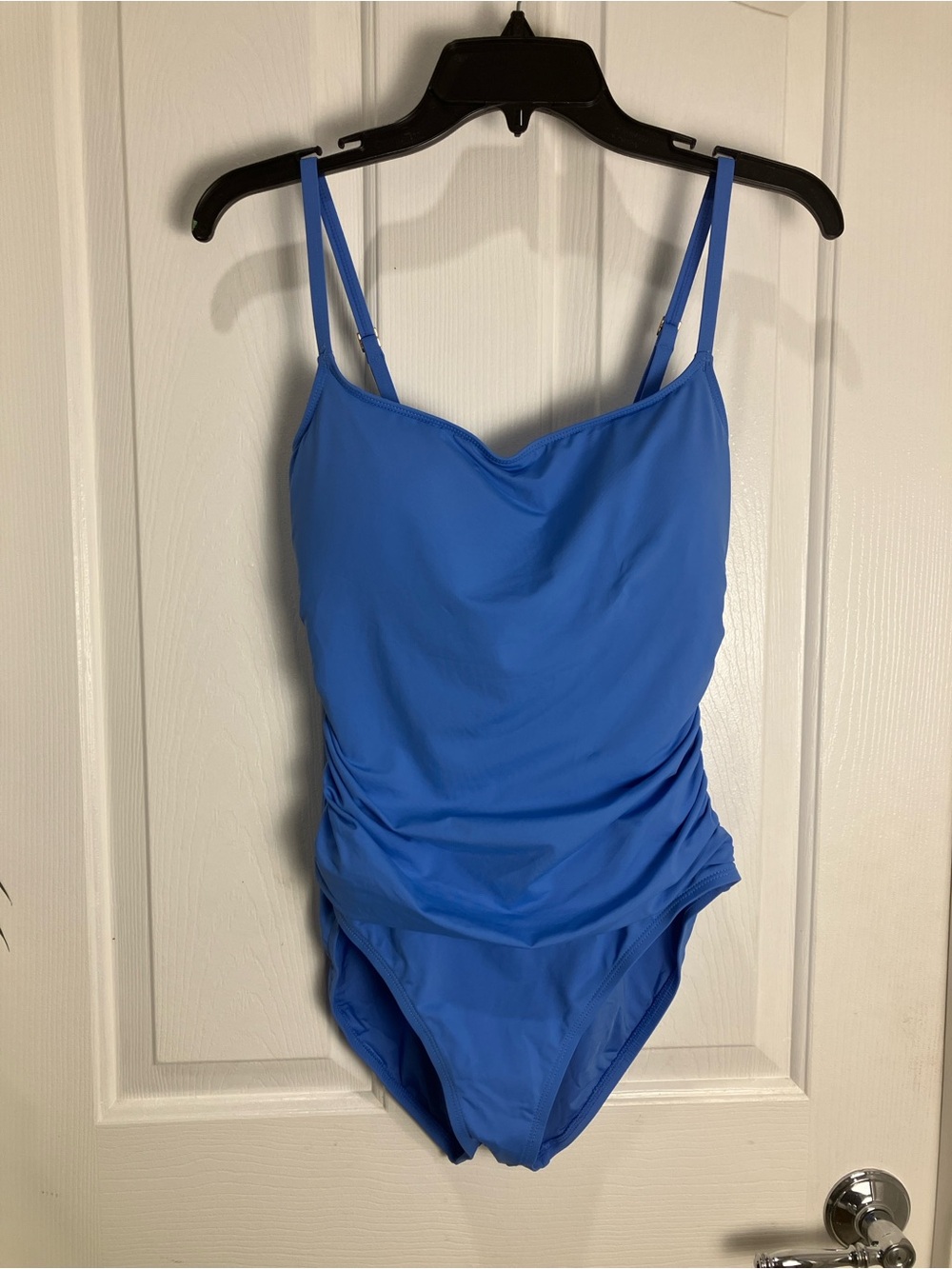 LA BLANCA Island Goddess Lingerie One Piece, 12, Chambray